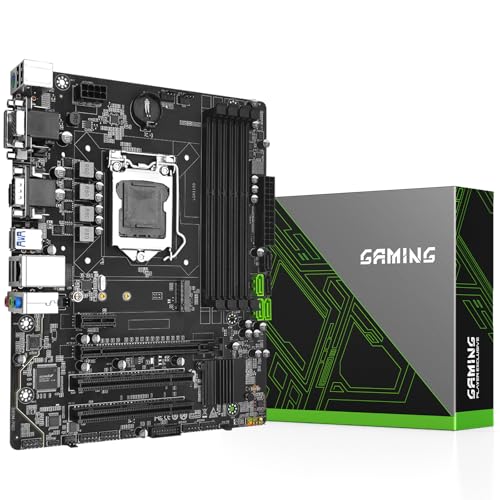 SHANGZHAOYUAN B85M PRO LGA 1150 Motherboard for Intel 4th Gen Core i7 i5 i3/Pentium/Celeron Series Processors (Micro-ATX, DDR3, PCIe 3.0, NVME M.2, SATA 3.0, VGA/DVI/HDMI-Compatible, Gigabit LAN)