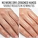 Hand Moisturizing Gloves – Overnight Hand Mask with Collagen – Korean Skin Care Moisturizer Lotion, Cottong Gloves for Dry Cracked Hands for Women & Men Moisturizer Treatment, Sleeping Hands Cream