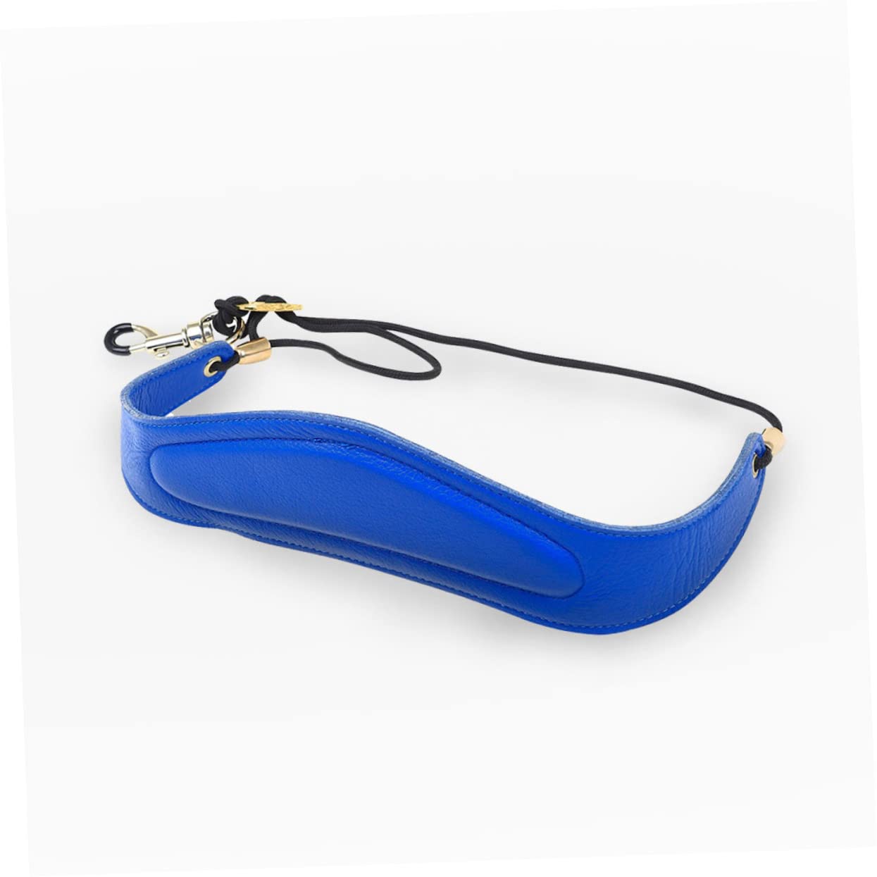 VICASKY 3 pezzi Collari per sassofono in pelle tenore, semplice cinghia per sassofono, resistente, universale, accessori