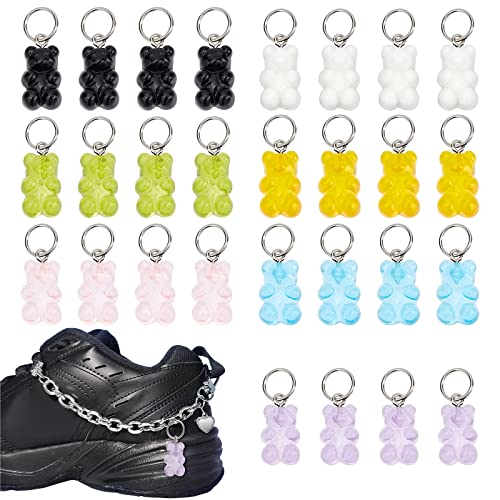 Ampie applicazioni: perfetto per pattini a rotelle, laccio, scarpe da ginnastica, può essere utilizzato anche per la collana, braccialetto, penzolare, progetto di scrapbooking, portachiavi, portachiavi, maglione catena, cavigliere, eccetera.