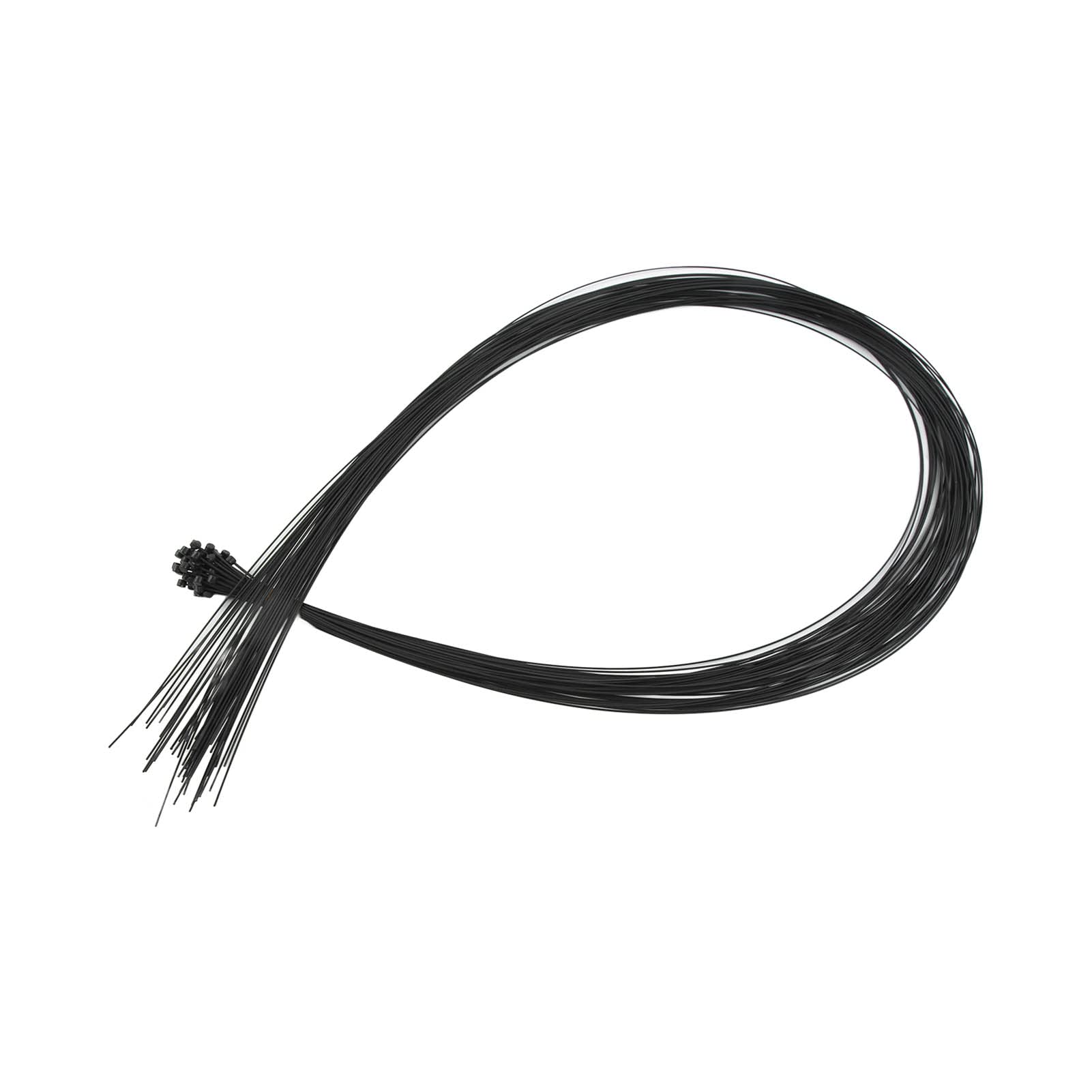 Câble de Frein de Vélo, Conduite de Frein avec Revêtement PTFE avec Tube en Boîte et Ligne Intérieure, Diamètre 1,2 Mm, Longueur 1700 Mm, pour Vélos de Montagne, Vélos de Route,