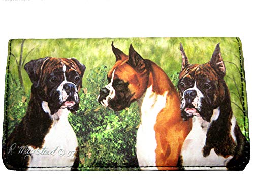 Boxer Dog Wallet Designed by Ruth Maystead (4 1/4