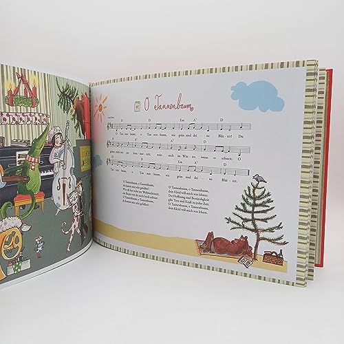 Am Weihnachtsbaume – Die 24 tollsten Weihnachtslieder zum Gucken, Hören und Mitsingen: Musik und Bilder zur Weihnachtszeit für die ganze Familie (Kinderlieder-Reihe, Band 1)