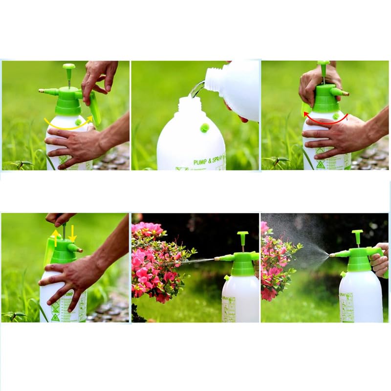 Spruzzatore A Pressione Da 5 Litri Pompa Manuale Irroratore Tubo E