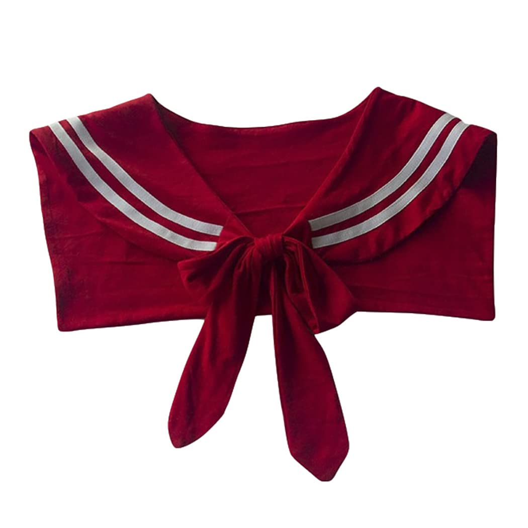 Fake Dickey Detachable Navy Style Collar Set for Women