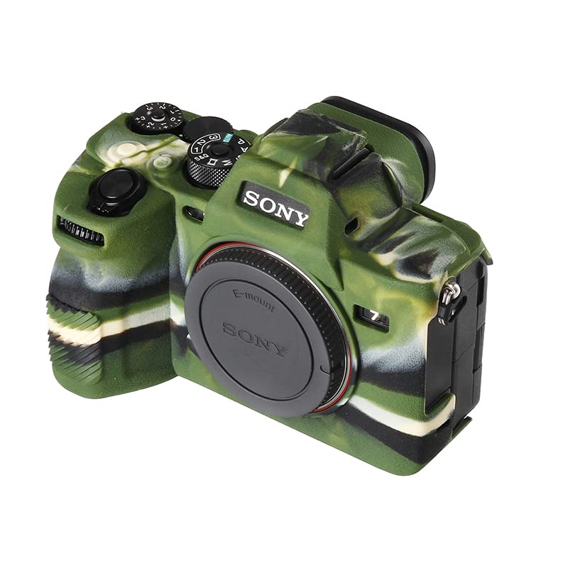 Funda Protectora para Cámara Sony A7IV Silicona Verde miniatura 4