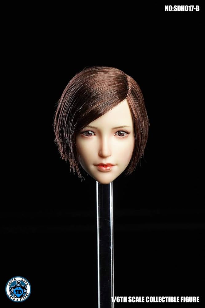 Amazon.co.jp: SUPER DUCK 1/6 フィギュア用 美少女 ロリ風 笑顔