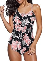 Black With Pink Flower Flounce