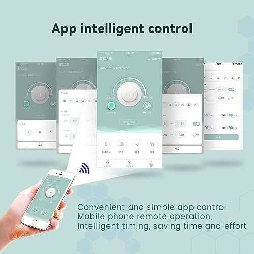 Diffusore di aromi per oli essenziali senz'acqua