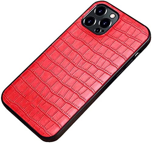 Protection appareil photo iPhone 13 Pro Max étui rigide rouge