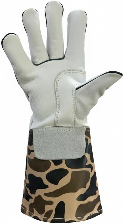 WoahBros Leather Welding Gloves, WOODY 45 | MIG, TIG & Stick | Kevlar Stitching, Nomex Liner