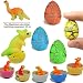 Imagen de 60 huevos de dinosaurio para incubar
