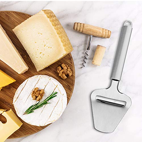 Picowe 2Pack Cheese Slicer, Cheese Plane Sliver, Cheese Shaver for Semi Soft and Hard Cheese, Stainless Steel