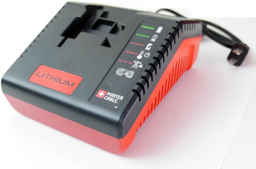 Porter Cable 18v Lithium Charger Pclmvc Cordless Tool Accessories Amazon Com Porter Cable 18v Lithium Charger Pclmvc Cordless Tool Accessories Amazon Com