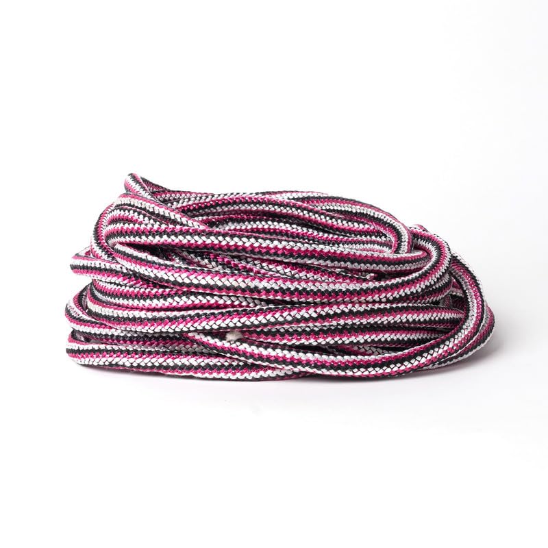 Nylon Clothing Line String - 10 MM x 10 Metre Multicolor Braided Twisted Cord Twine Rope for Clothes Drying & Travel-image-41