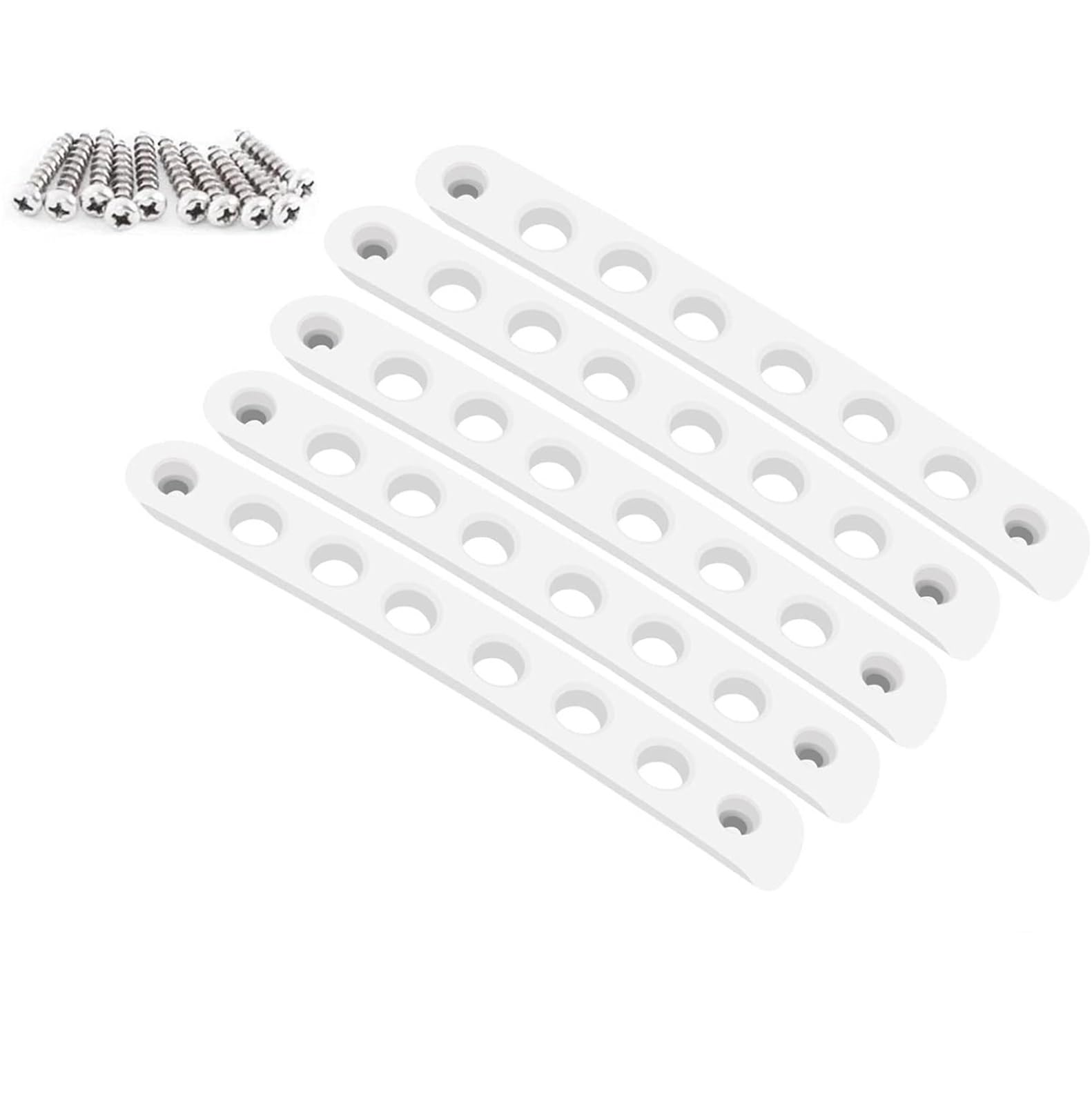 Cqjjxkyc White Support Handle Side Door Handle Inserts Cover Trim Wrangler Jk Jku Fits For Liberty Sahara & Unlimited 2007-2018 Exterior Grab(White)