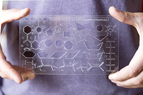 Easyshapes: Organic Chemistry Stencil Drawing & Drafting Template. #TOP4