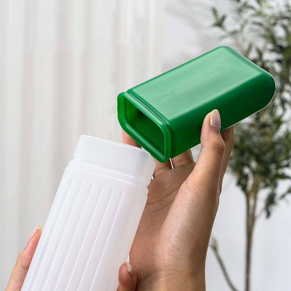 TEHAUX Caja de almacenamiento de agujas de coser, tubo de aguja de tejer, estuche de almacenamiento de agujas de coser, estuche de aguja circular, estuche de plástico para llevar, soporte de aguja de
