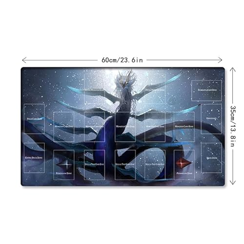 New Mlikemat Playmat Ghoti of the Deep Beyond TCG CCG OCG Sammelkartenspiel Matte Tischunterlage mit Zonen + Tasche (YG001-023-A)