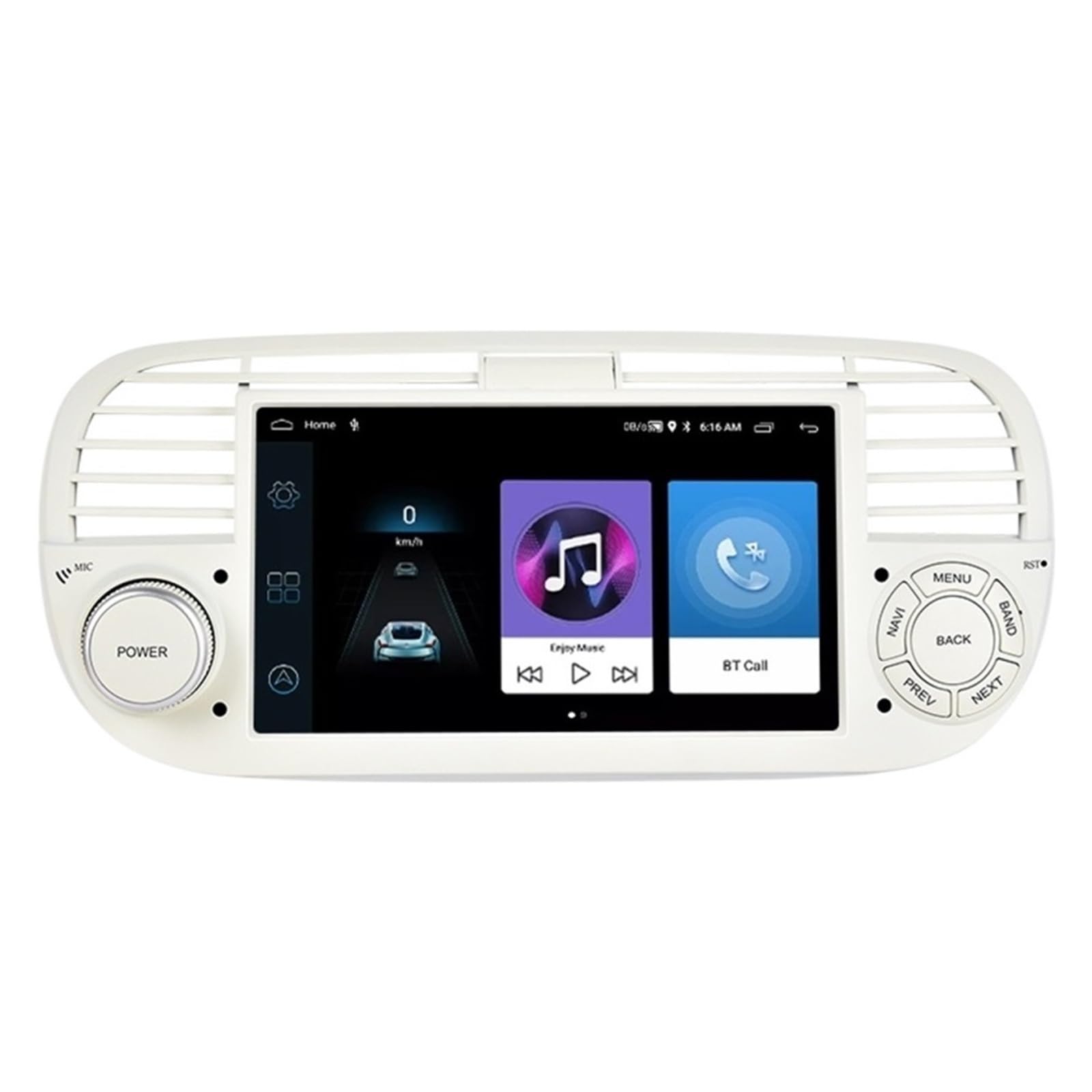 Nawigacja satelitarna Radioodtwarzacz samochodowy Odtwarzacz multimedialny Auto WIFI Nawigacja GPS(1 16G WE)