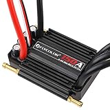 brushless boot regler With multiple protection functions, input voltage abnormal protection, low voltage cut off protection, over-thermal protection and throttle signal loss protection, which make the electronic speed controller more reliable