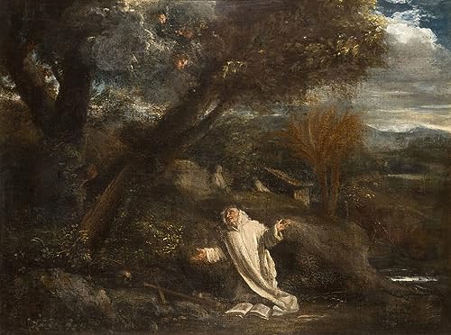 Affiche paysage de Saint Inby par Francesco Mola - Toile sans cadre 58x90 cm GerRit