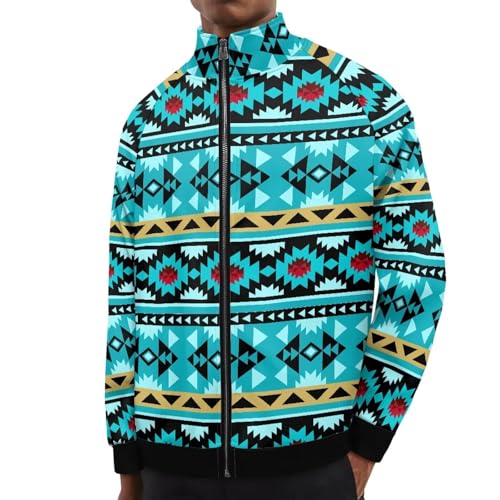 Image of Men's Lightweight Jackets Casual Full Zip Fleece Jacket Men Coats Fashion Long Sleeve Sweatshirt