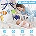 Ocean Animals Baby Crib Mobile - Musical Baby Mobile for Crib with 12 Lullabies for Boys & Girls, Baby Mobile for Bassinet for New Borns, Nursery Mobiles, Fits Standard Cribs