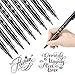 Stylo Calligraphie, Gelanty Feutre Calligraphie 9pcs 4 Tailles Stylos De Calligraphie Brush Pen Pour Débutants Écriture Et Écriture Illustration bullet Journal Stylo De Lettrage Artistique