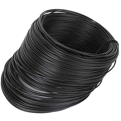 Fil de fer galvanisé 100M multi-fonction jardin plante attache de fil de calibre 24 AWG sans bavure Flexible pour artisanat fabrication de bijoux perles florales - Image 4