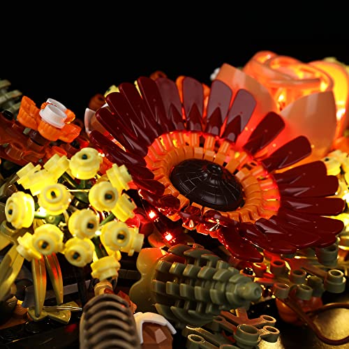 Image of LED Light kit for 10314 Dried Flower Centerpiece - ONLY Light Kit Included, Lighting for Lego 10314 Botanical Collection Building Block Model