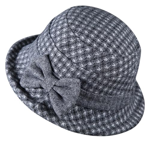 BOTCAM 05 Bufanda de invierno para mujer, estilo informal, color negro, Gris Oscuro, M
