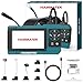 HANMATEK Industrial Endoscope, 4.3-Inch TFT Screen, 16.5ft Flexible Cable, IP67 Waterproof, 8mm Camera with Adjustable LED Lights, USB-C Charging, 4 Hours Battery Life, 180° Rotating Display IE01
