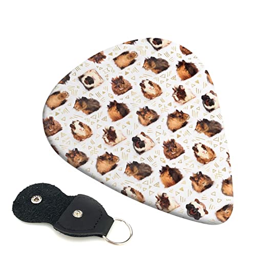 Jeu de 6 médiators de guitare cobayes pour guitare acoustique, guitare électrique, basse, ukulélé – fin, moyen et épais - Les Beatles, Paul McCartney, John Lennon, RIngo Starr, George Harrison Jeu de 6 médiators de guitare cobayes pour guitare acoustique, guitare électrique, basse, ukulélé - fin, moyen et épais