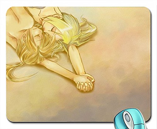Fullmetal Alchemist Elric Alphonse Elric Edward Yaoi Incest Anime Ani Mouse Pad(10.2 x 8.3 x 0.12 inches)