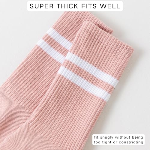 Image of Pilates Socks with Grips for Women Yoga Socks Barre Socks Non Slip Socks 2 packs