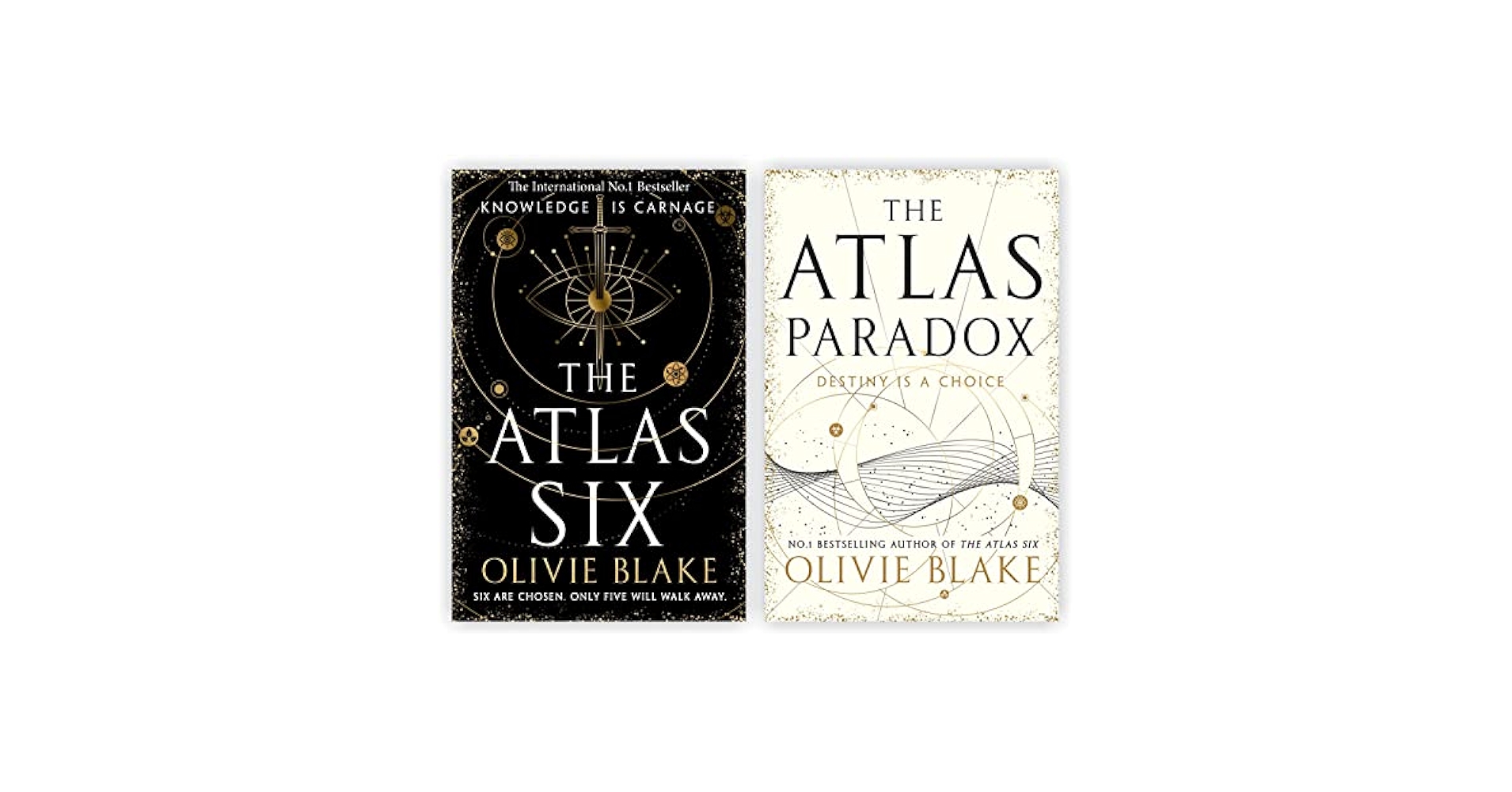 Olivie Blake 2 Books Collection Set [The Atlas Six and The