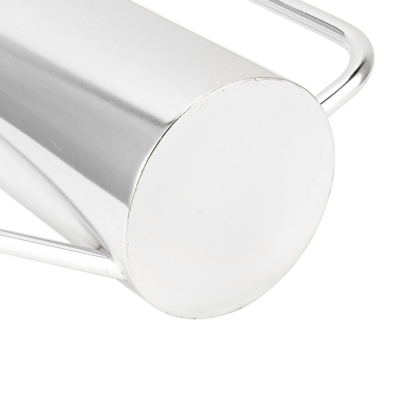 ZJchao Regadera de Acero Inoxidable 1500ml, diseño de Pico Largo | Material resistente, uso interior y exterior, herramienta de jardinería práctica, diseño elegante, fácil control del flujo d