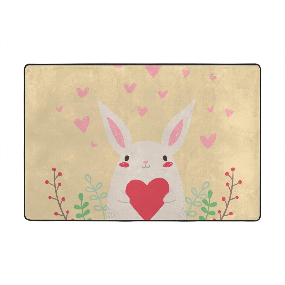 Tapis lapin Ruchen grand format pour isoler les sols froids 183x122cm