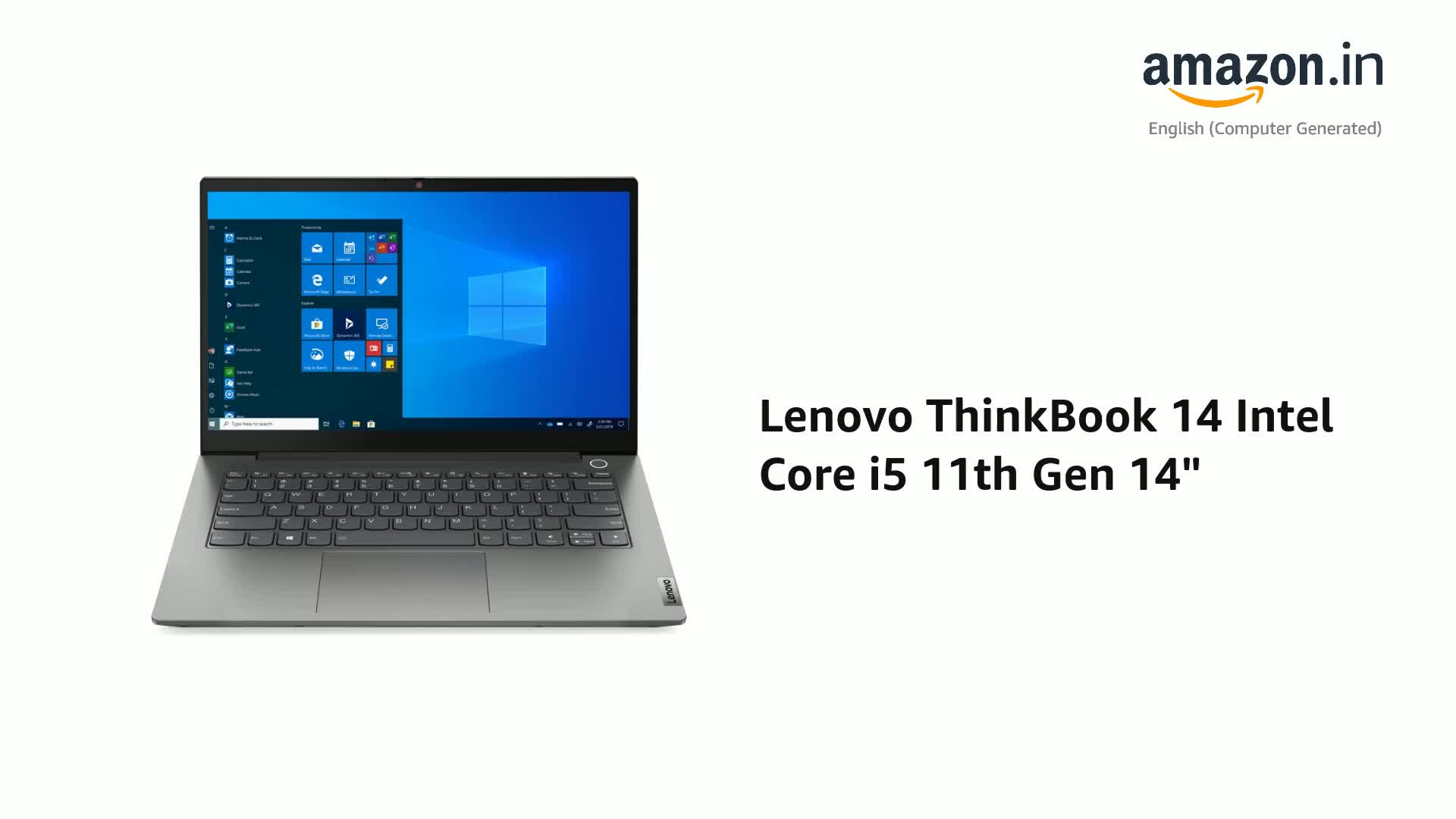 Amazon.in: Buy Lenovo ThinkBook 14 Intel Core i5 11th Gen 14