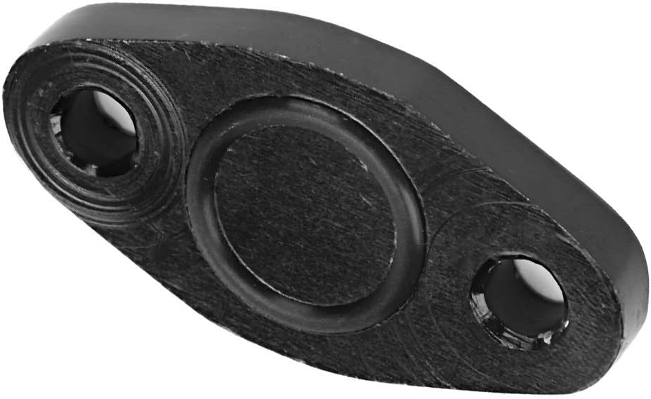 Vobor 18T Engine SAI Delete Block Off Plate, Billet Aluminum Exhaust Accessory Compatible with Mk4 TT B5 B6