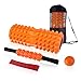 VOLADOR Rodillo de Espuma, Foam Roller Kit con Rodillos de Espuma, Roller Stick, Bola de Masaje, Bandas Elasticas Fitness, Rodillo Masaje Muscular Relajan Músculos Rígidos y Adoloridos