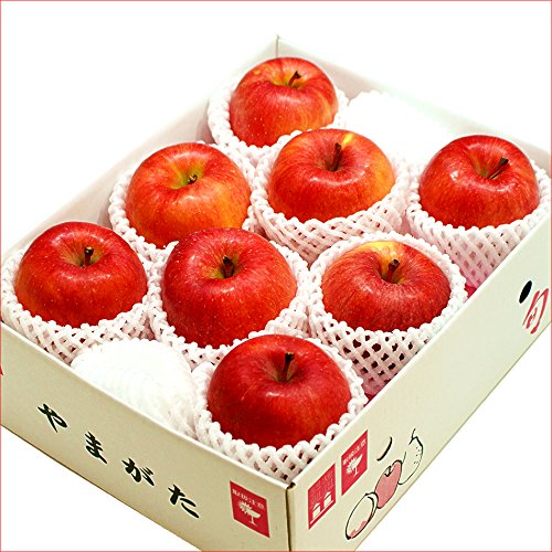 Amazon.co.jp: 竹城青果 山形県産 贈答向 りんご 高徳 1.5kg : 食品