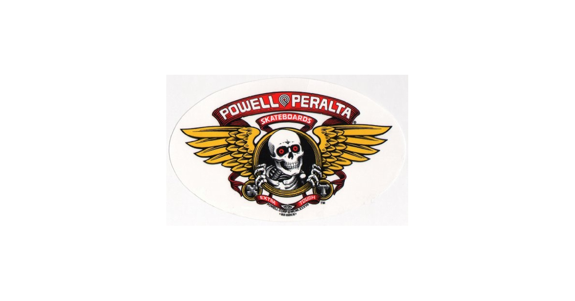 Amazon.com : Powell Peralta Skateboard Sticker - Bones