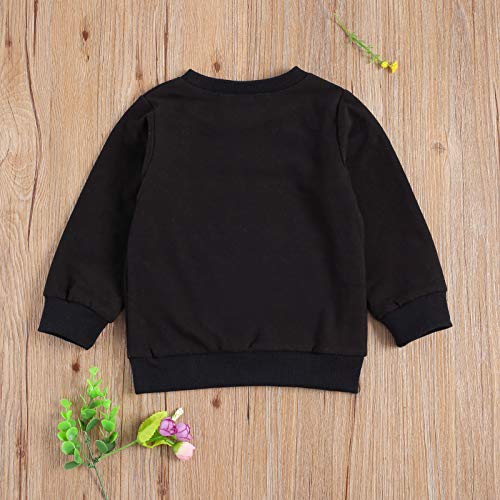 image for Seyurigaoka Toddler Baby Boy Girl Crewneck Sweatshirt Top, Infant Love