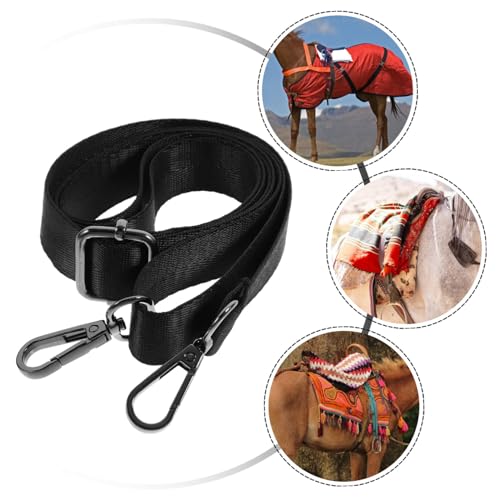 Sangles Élastiques de Cheval Réglables Double Boucles Métal - 6