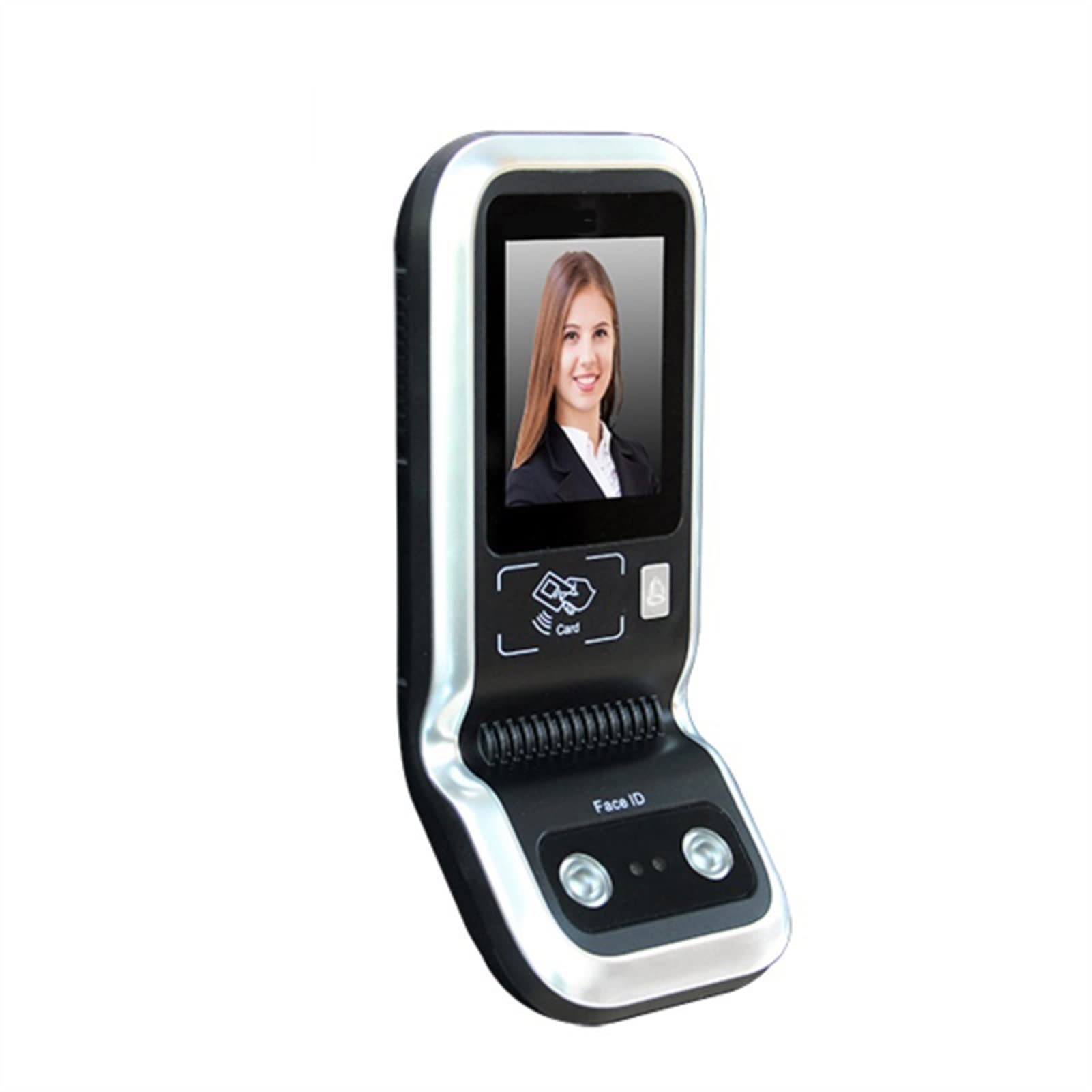 Taktowanie w Maszynie, 2,8 calowy ekran dotykowy Biometric Security Control Control Control Accession Face System Dostęp do drzwi Rfid. Czytnik kart(Spanish)