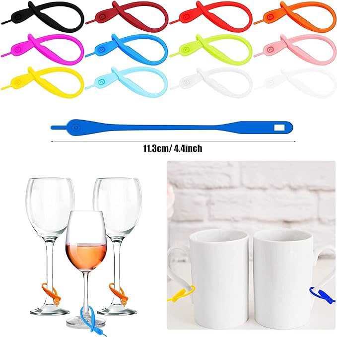 Consejos para Comprar Marcadores y adornos para los vasos más recomendados. 3 Marcadores y adornos para los vasos marca Voyzdx (3)