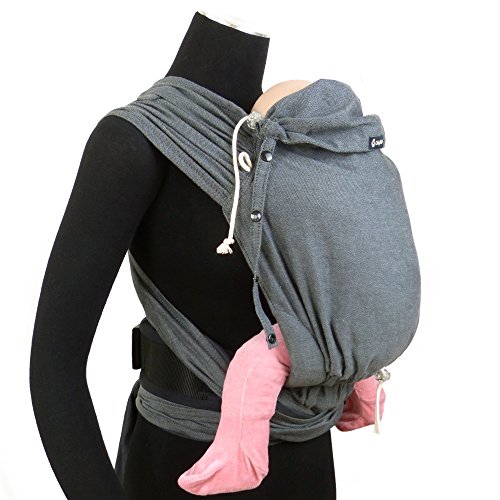 Didymos DidyKlick babydrager, Doubleface antraciet, zwart - Image 4