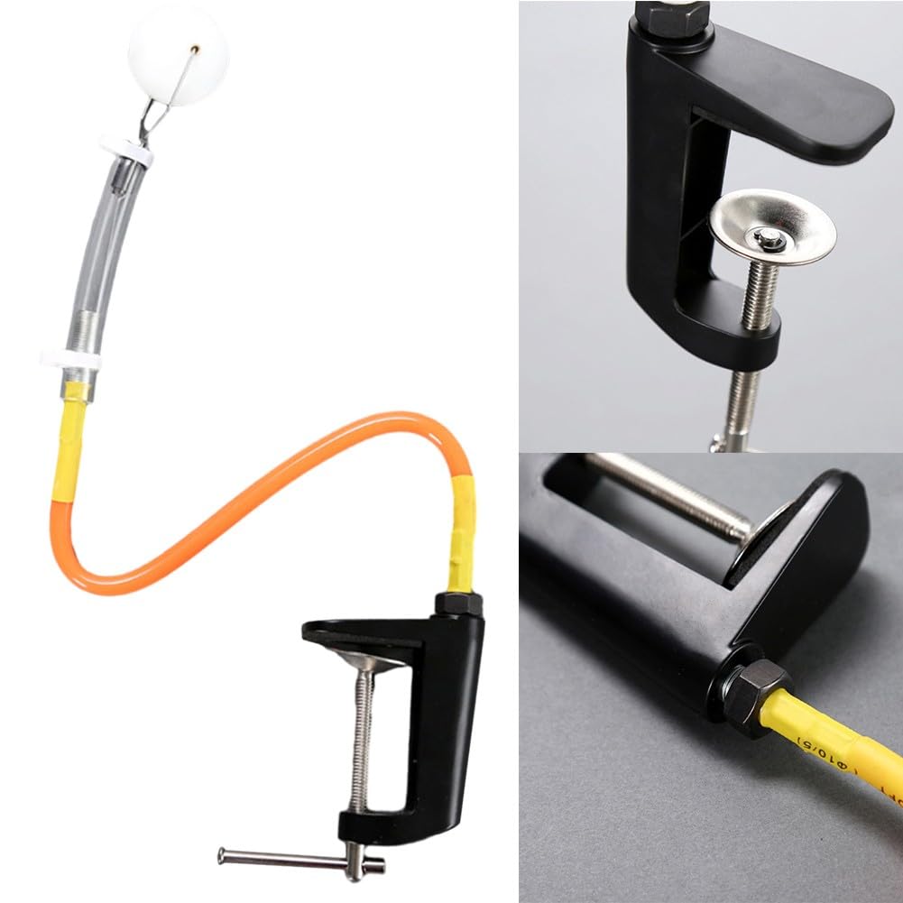 Allenatore professionale per palline da per ping pong, robot fisso per allenamento con clip da tavolo, rimbalzo rapido per palline da per ping pong